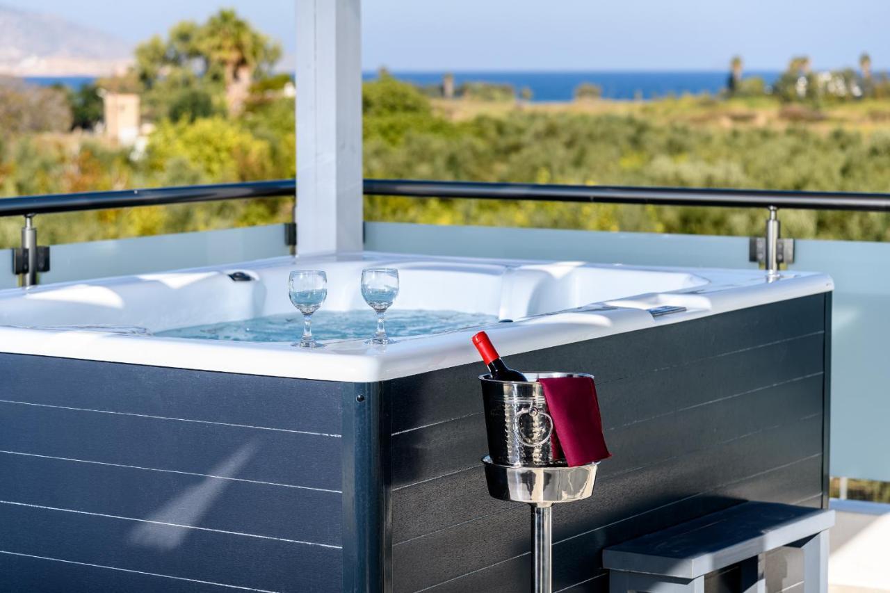 Asteria Pearl Villa 2 With Rooftop Jacuzzi Tigaki Eksteriør billede